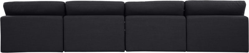 Comfy - Linen Modular Armless Sofa 4 Seats