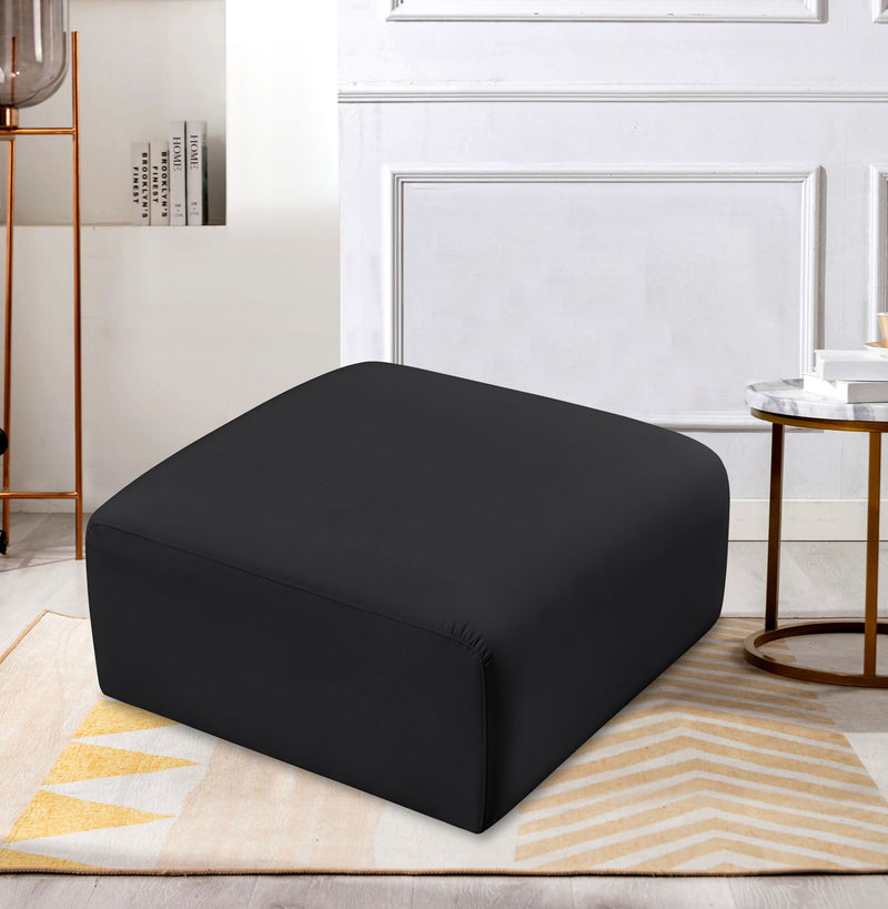 Arc - Faux Leather Ottoman
