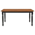 Hollyoak - Rectangular Wood Dining Table - Walnut