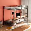 Campus - Metal Workstation Bunk Bed
