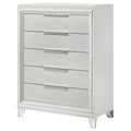 Marmore - 5-Drawer Bedroom Chest Of Drawers - White