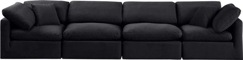 Indulge - Velvet 4 Seat Modular Sofa