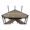 Deliz - Computer Desk With USB - Sand Gray