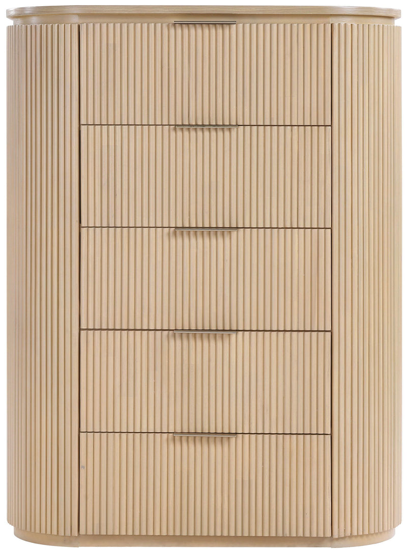 Astrid - Solid Wood And Oak Veneer Chest