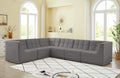 Relax - Modular Sectional 6 Piece - Gray - Fabric