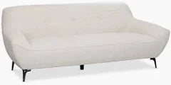 Zoey Light Beige Fabric Sofa