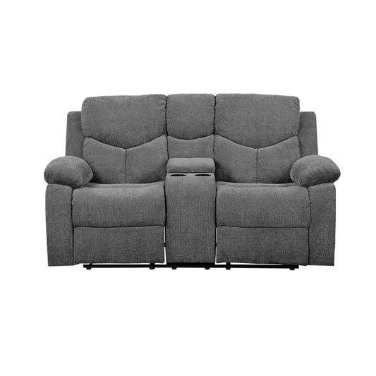 Kalen - Loveseat - Gray Chenille - 39"