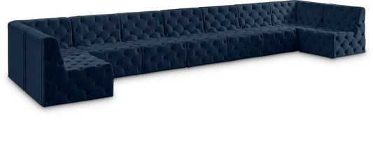 Tuft - Modular Sectional 9 Piece - Navy