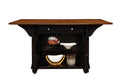 Slater - 2-Drawer Kitchen Island With Drop Leaves