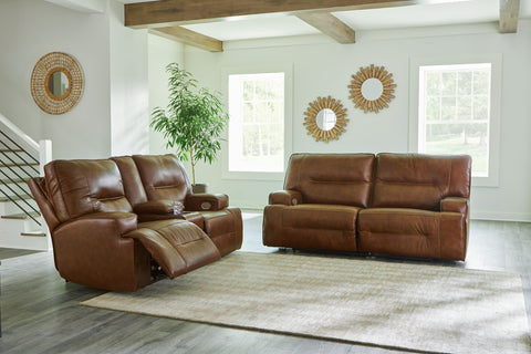 Dark Brown / 2 Pc. Power Reclining Sofa, Loveseat