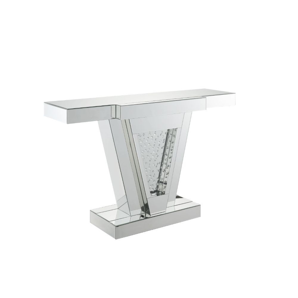 Nysa - Accent Table - Mirrored - Wood - 32