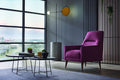 Alto - Armchair - Dark Pink