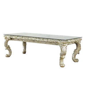 Vatican - Dining Table - Champagne Silver Finish