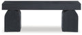 HoLGrove - Accent Bench - Black