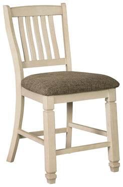 Bolanburg - Beige - Upholstered Barstool (Set of 2)