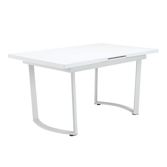 Palton - Dining Table - High Gloss White Finish