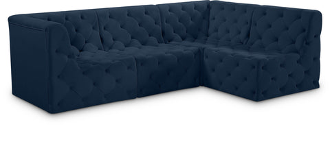 Tuft - Modular Sectional 4 Piece - Navy