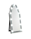 Noralie - Accent Floor Mirror - Mirrored & Faux Diamonds - Wood