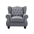 Hannes - Chair - Gray Fabric