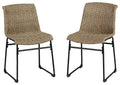 Amaris - Brown / Black - Chair (Set of 2)