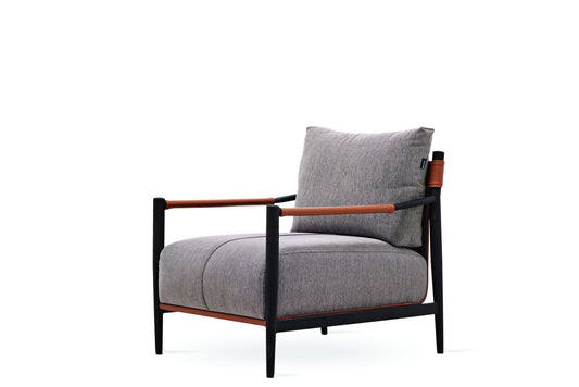 Linz - Armchair - Grey