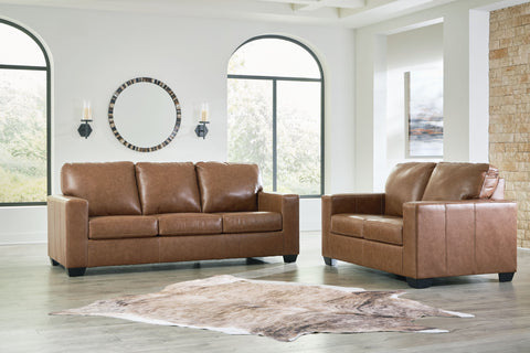 Light Brown / 2 Pc. Sofa, Loveseat