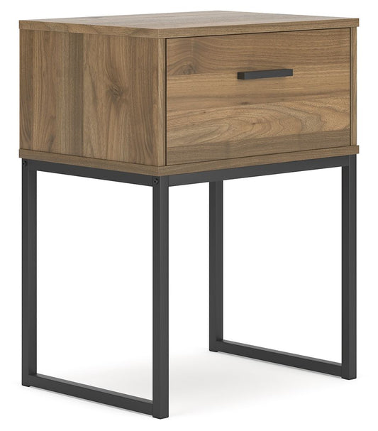 Deanlow - Honey - One Drawer Night Stand