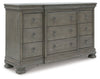 Lexorne - Dresser - Gray