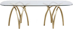 Madelyn - Dining Table - Gold