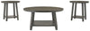 Caitbrook - Occasional Table Set (Set of 3) - Gray