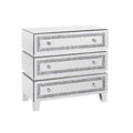 Noor - Cabinet - Mirrored & Faux Diamonds