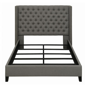 Bancroft - Demi-wing Upholstered Bed