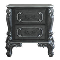 House - Delphine - Nightstand - Charcoal Finish