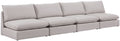 Mackenzie - Modular Sofa Armless - 4 Seats