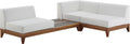 Rio - 3 Piece Modular Sectional - Off White