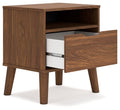 Fordmont - Auburn - One Drawer Night Stand