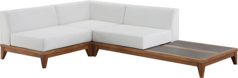 White / 3 Pc. Sectional