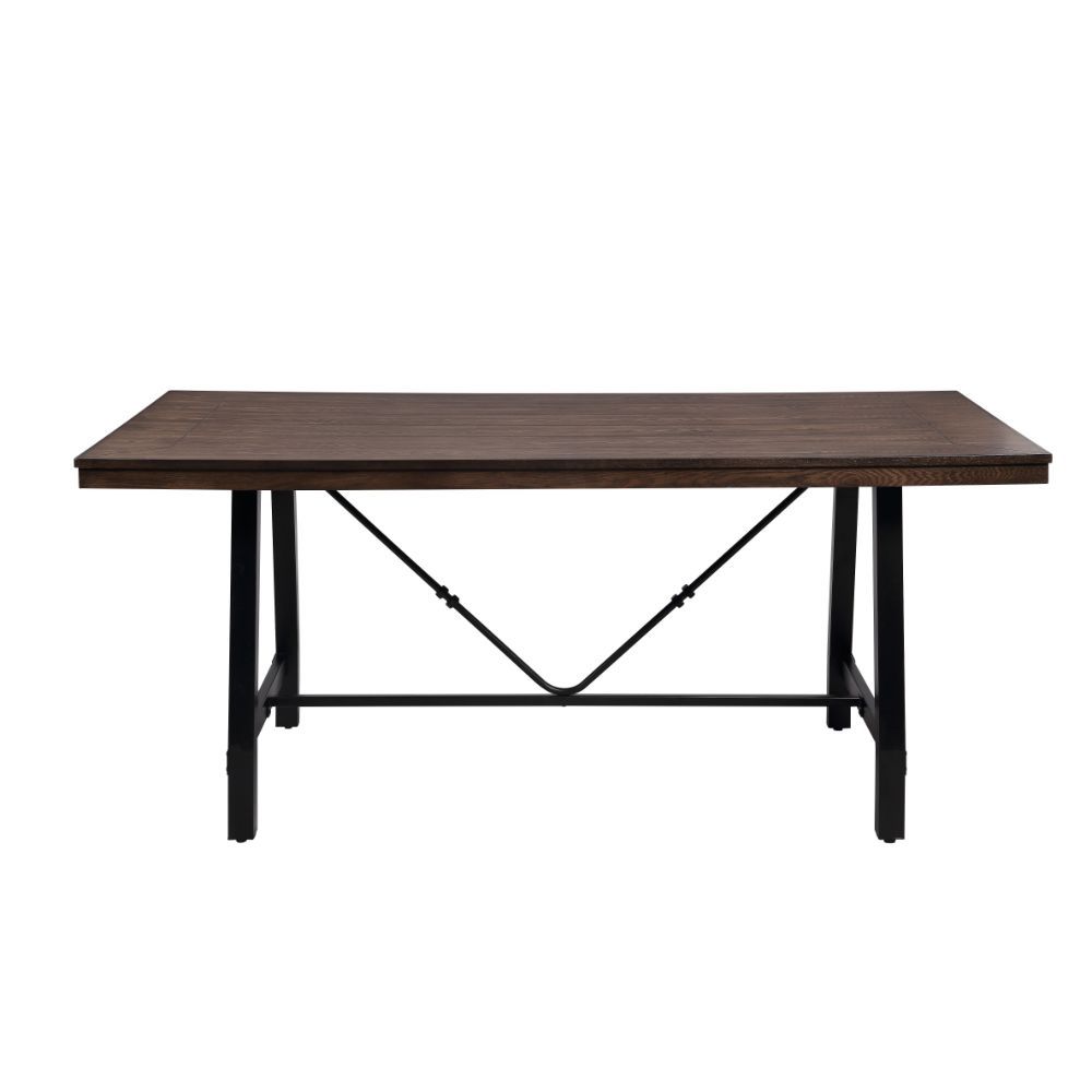 Mariatu - Bench - Oak & Black