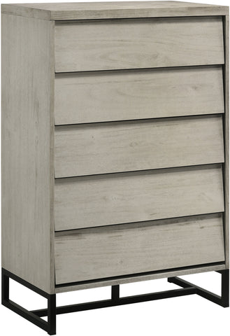 Weston - Chest - Grey Stone