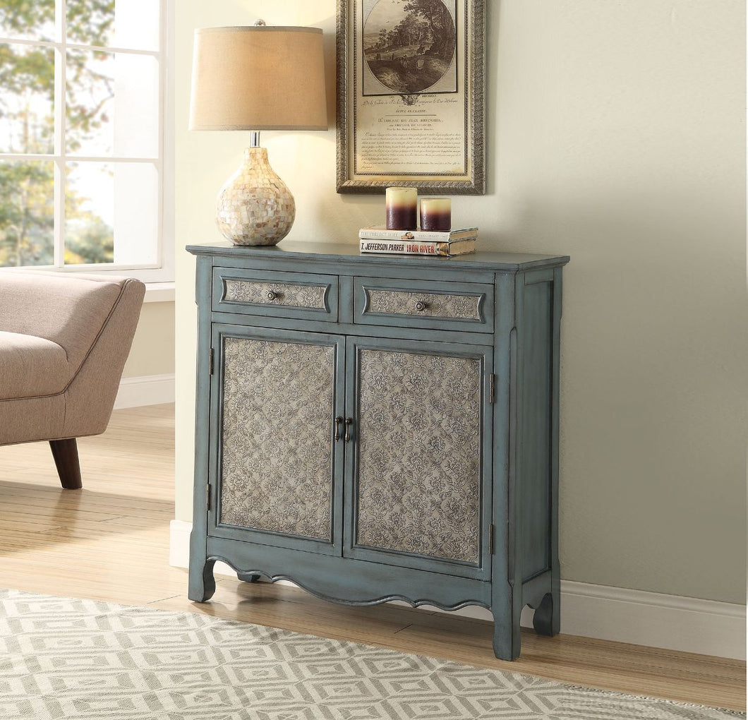 Winchell - Accent Table - Antique Blue - 35