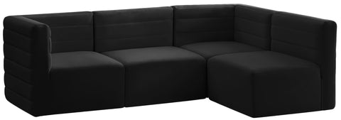 Black / 4 Pc. Sectional