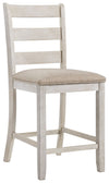 Skempton - Upholstered Barstool (Set of 2) - White