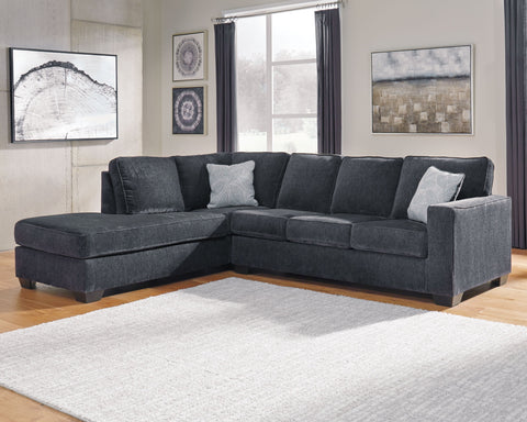 Dark Gray / 2 Pc. Left Arm Facing Chaise Sleeper