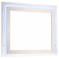 Felicity - Wood LED Dresser Mirror - White High Gloss