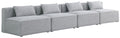 Cube - Modular Sofa Armless 4 Seats