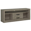 Burke - 2-Drawer Engineered Wood TV Stand - Gray Driftwood