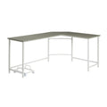 Dazenus - Desk - Gray & White Finish - 30"