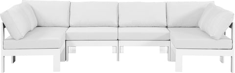 Nizuc - Outdoor Patio Modular Sectional - White