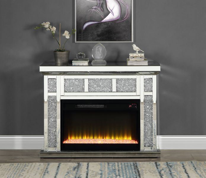 Noralie - Fireplace - Mirrored - 32