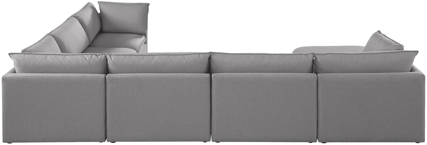 Mackenzie - Modular Sectional 7 Piece - Gray